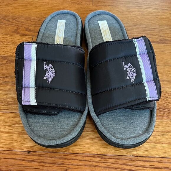 U.S. POLO ASSN. Slippers | Size 9/10 - Picture 4 of 7